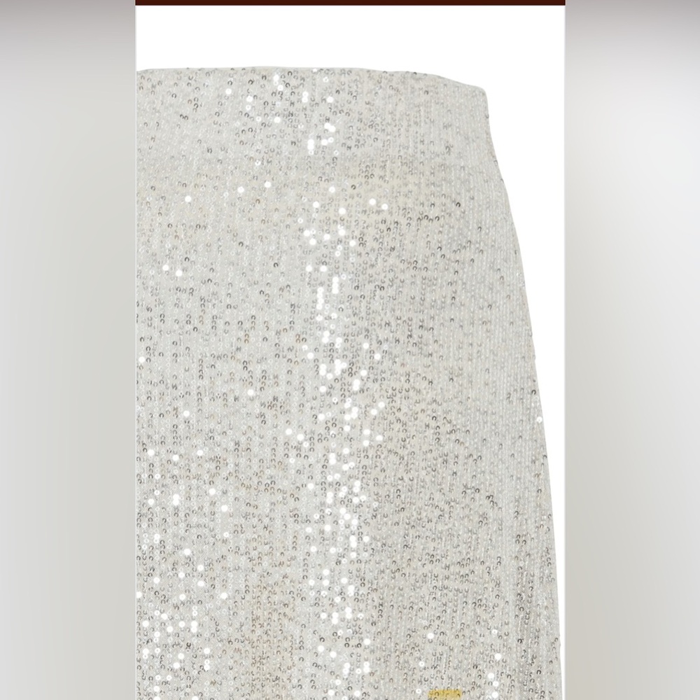 Ichi Frosted Almond Sequin Skirt. New with tags - Picture 8 of 10